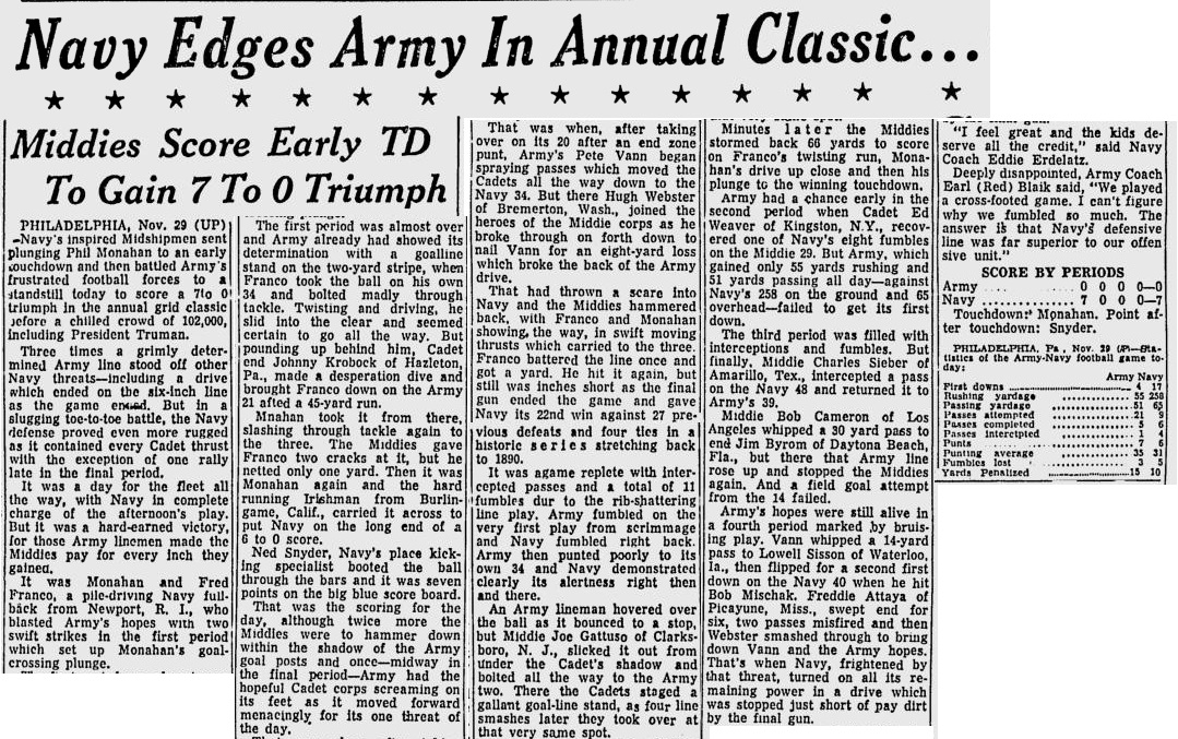 armyfb_1952_vsnavy_starnews_nov291952
