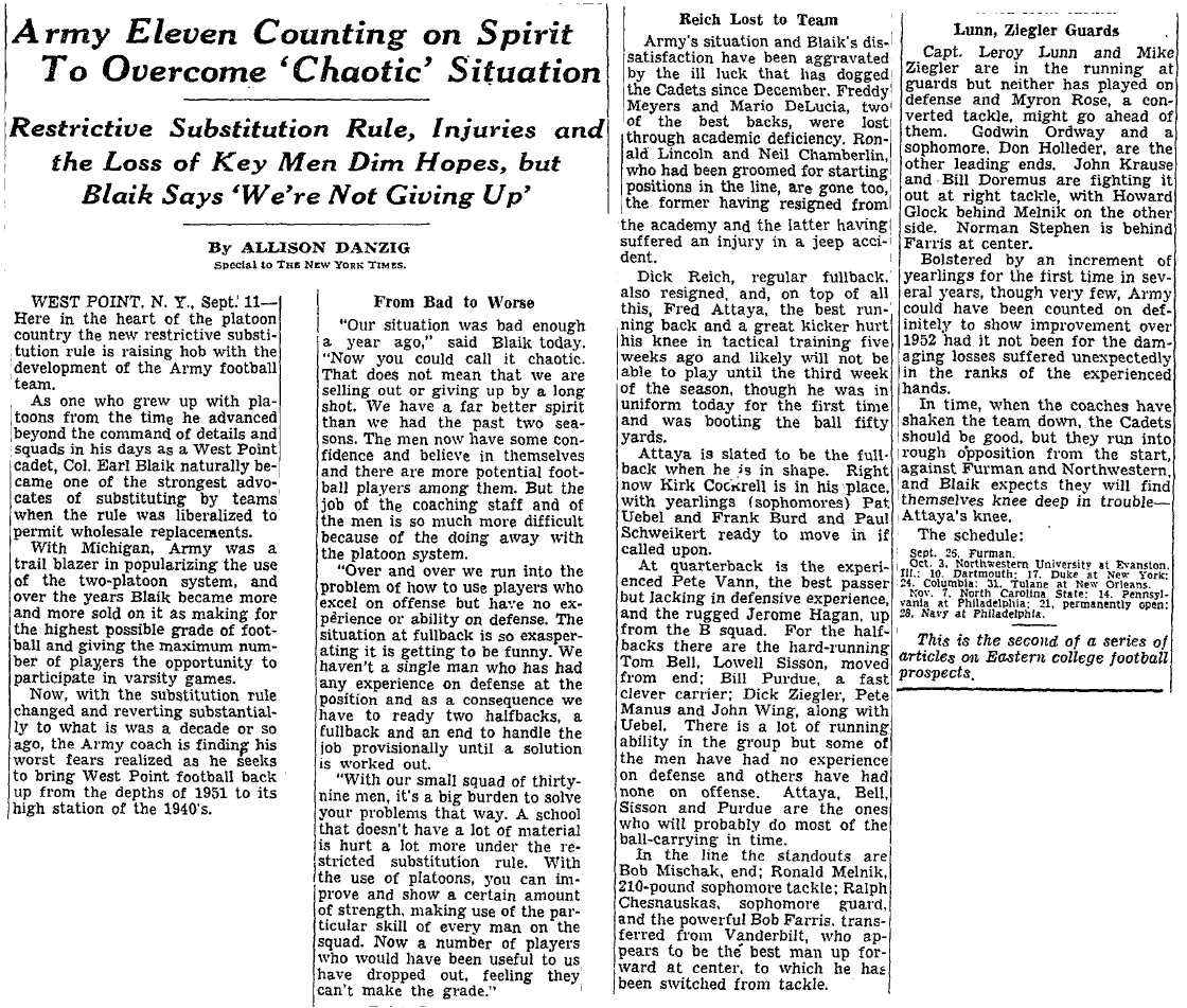 armyfb_1953_forecast_nyt_sep121953