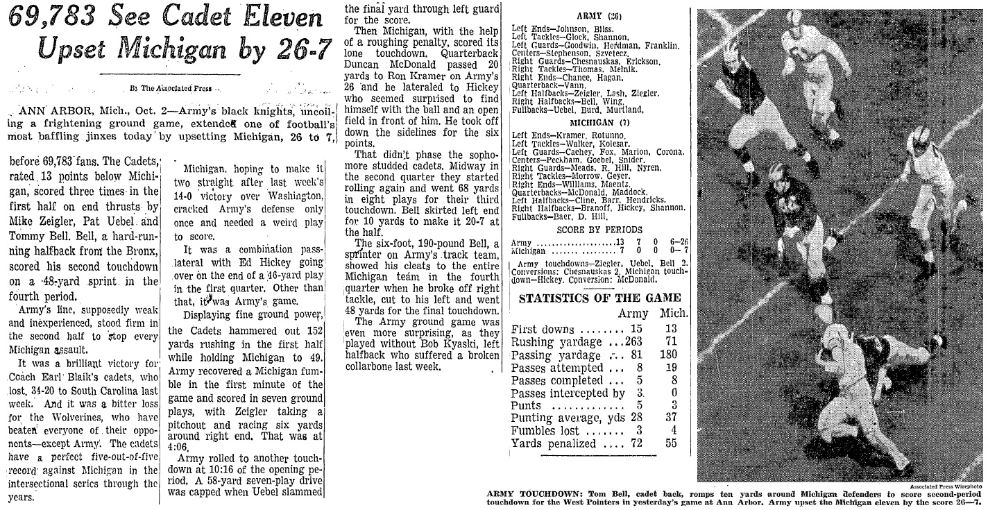 armyfb_1954_vsmichigan_nyt_oct31954