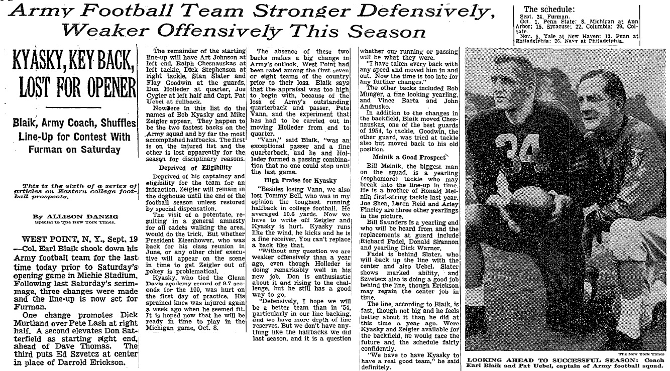 armyfb_1955_forecast_nyt_sep201955