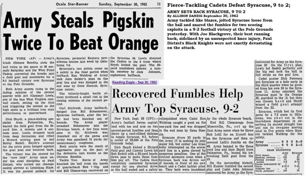 ArmyFB_1962_vsSyracuse_various_Sep301962