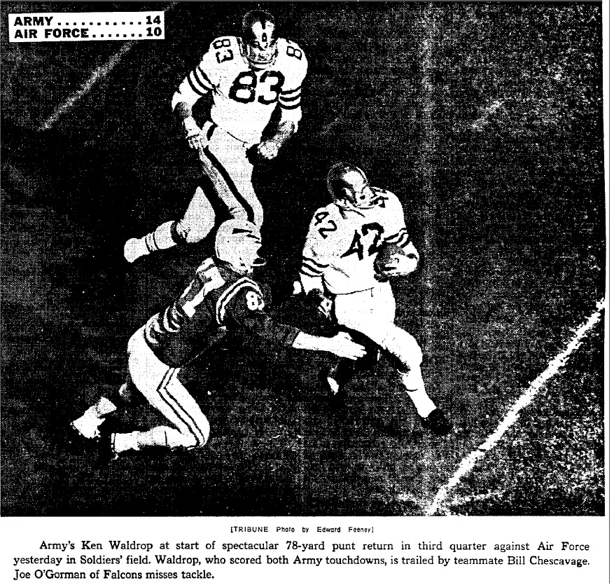 armyfb_1963_vsaf-waldrop-chescavage_chicagotribune_nov31963