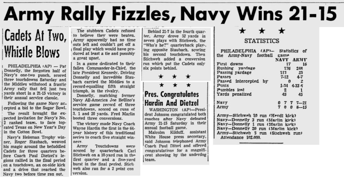 ArmyFB_1963_vsNavy_OcalaStarBanner_Dec81963