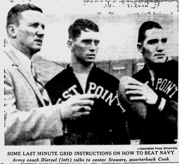 armyfb_1965_dietzel-stowers_cook_toledoblade_nov291965