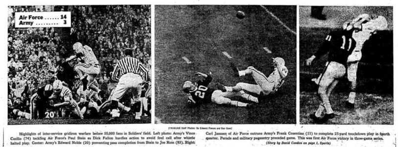 ArmyFB_1965_vsAF_ChicagoTribune_Nov71965