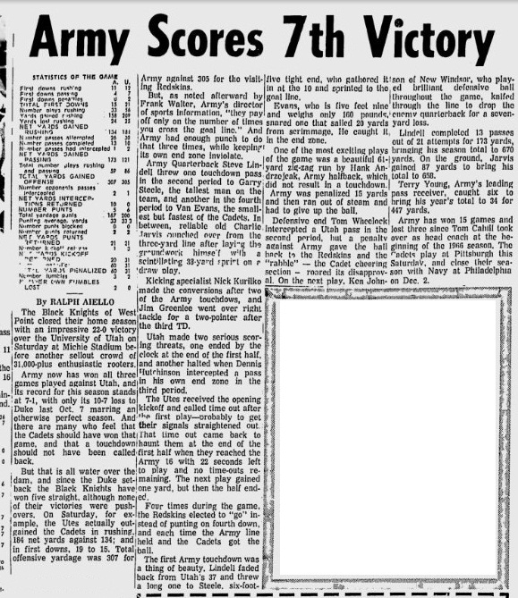 armyfb_1967_vsutah_newburgheveningnews_nov131967