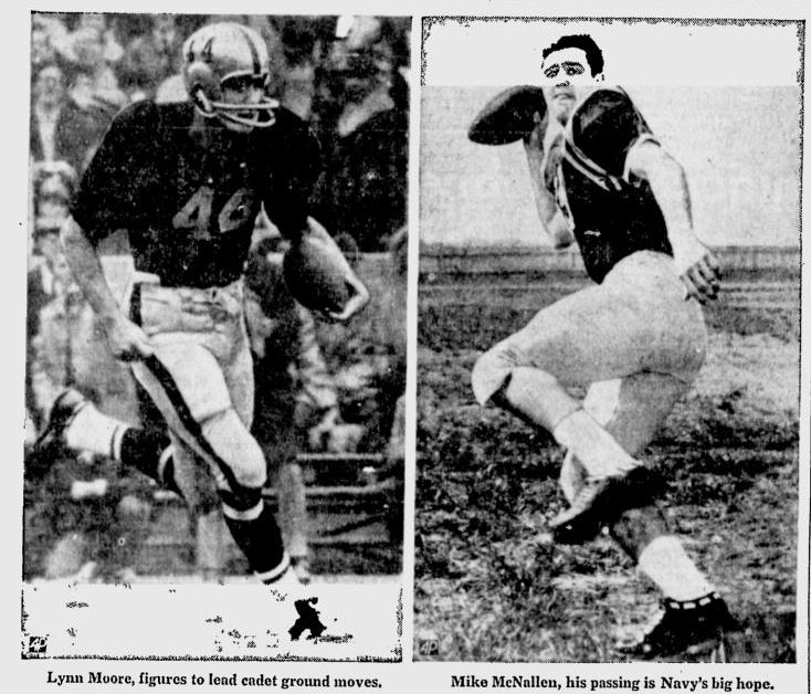 ArmyFB_1969_vsNavy-Moore-McNallen-Navy_SoutheastMissourian_Nov291969