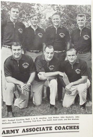 ArmyFB_1971_coaches_ArmyFootballProgram