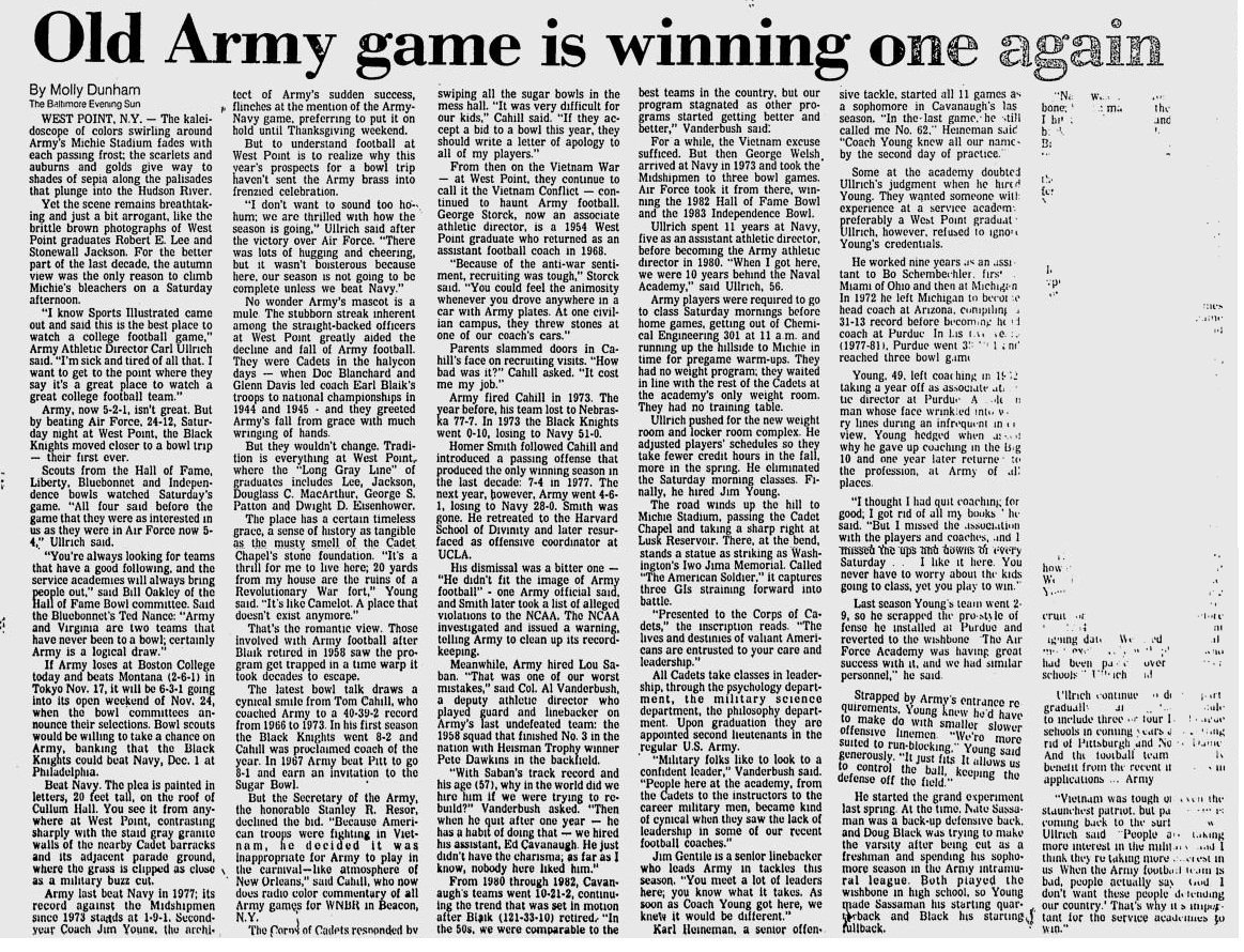 armyfb_1984_armywinning_pittsburghpostgazette_nov101984