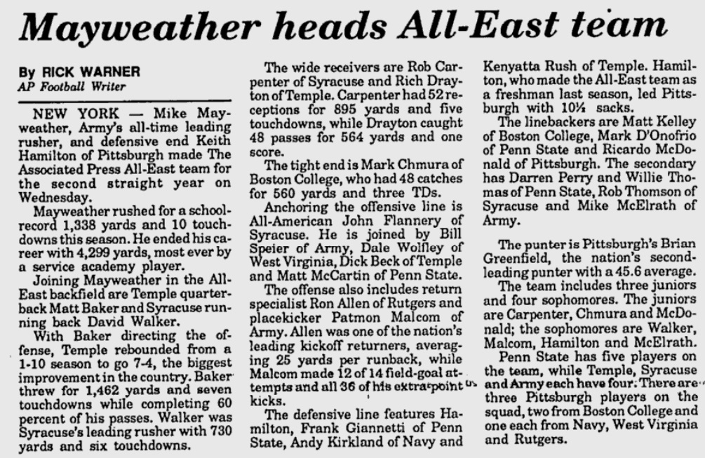 armyfb_1990_alleast-mayweather-malcom-mcelrath-speier_gettysburgtimes_dec181990