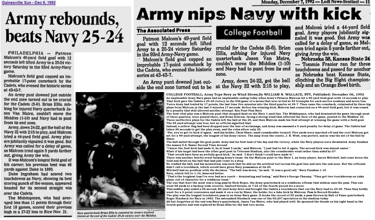 armyfb_1992_vsnavy_various_dec1992