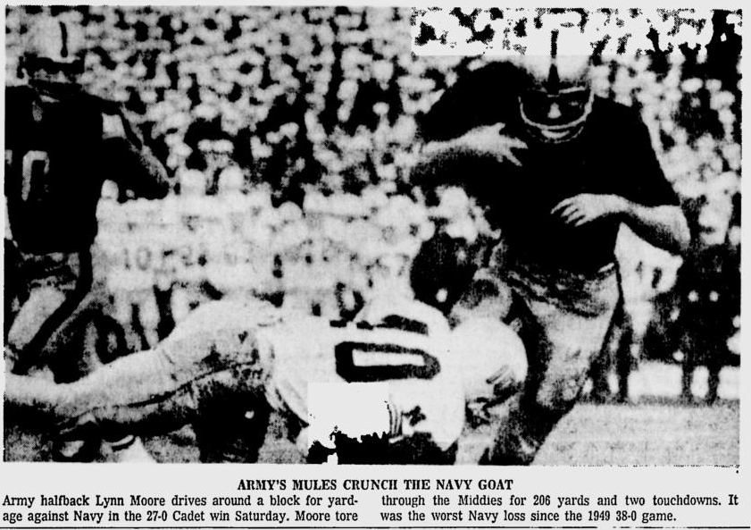ArmyFB_1969_LynnMoore_PressCourier_Nov301969