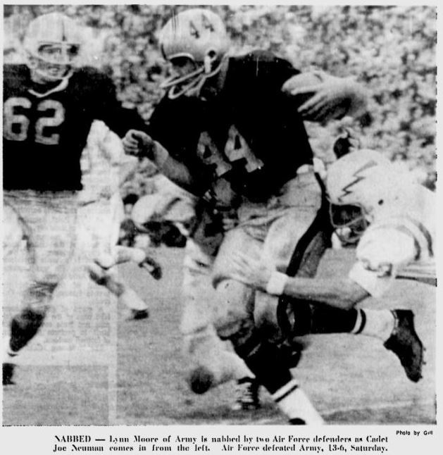 ArmyFB_1969_LynnMoore_vsAF_EveningNews_Nov41969