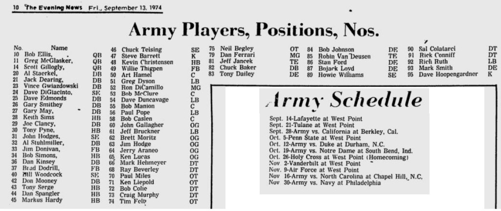 ArmyFB_1974_roster_EveningNews_Sep131974