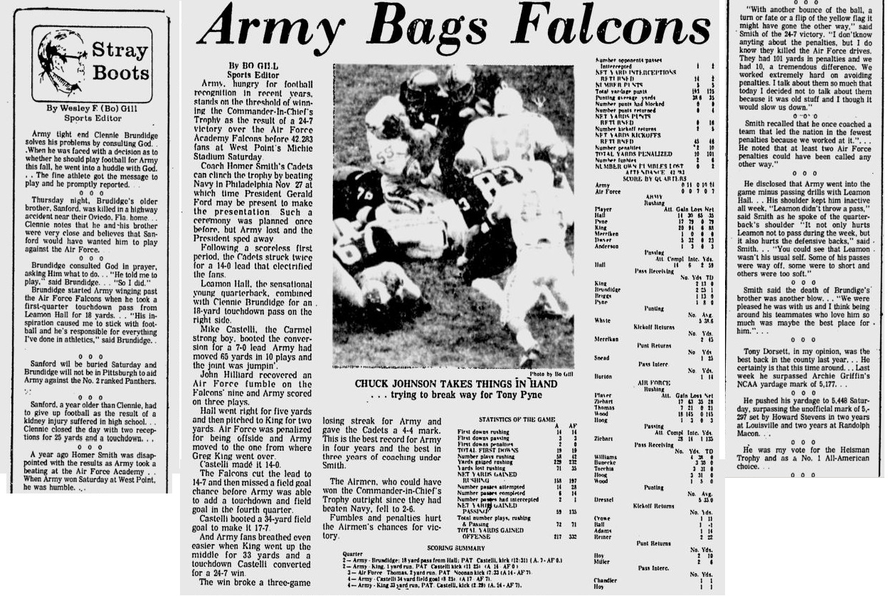 armyfb_1976_vsairforce_eveningnews_oct301976