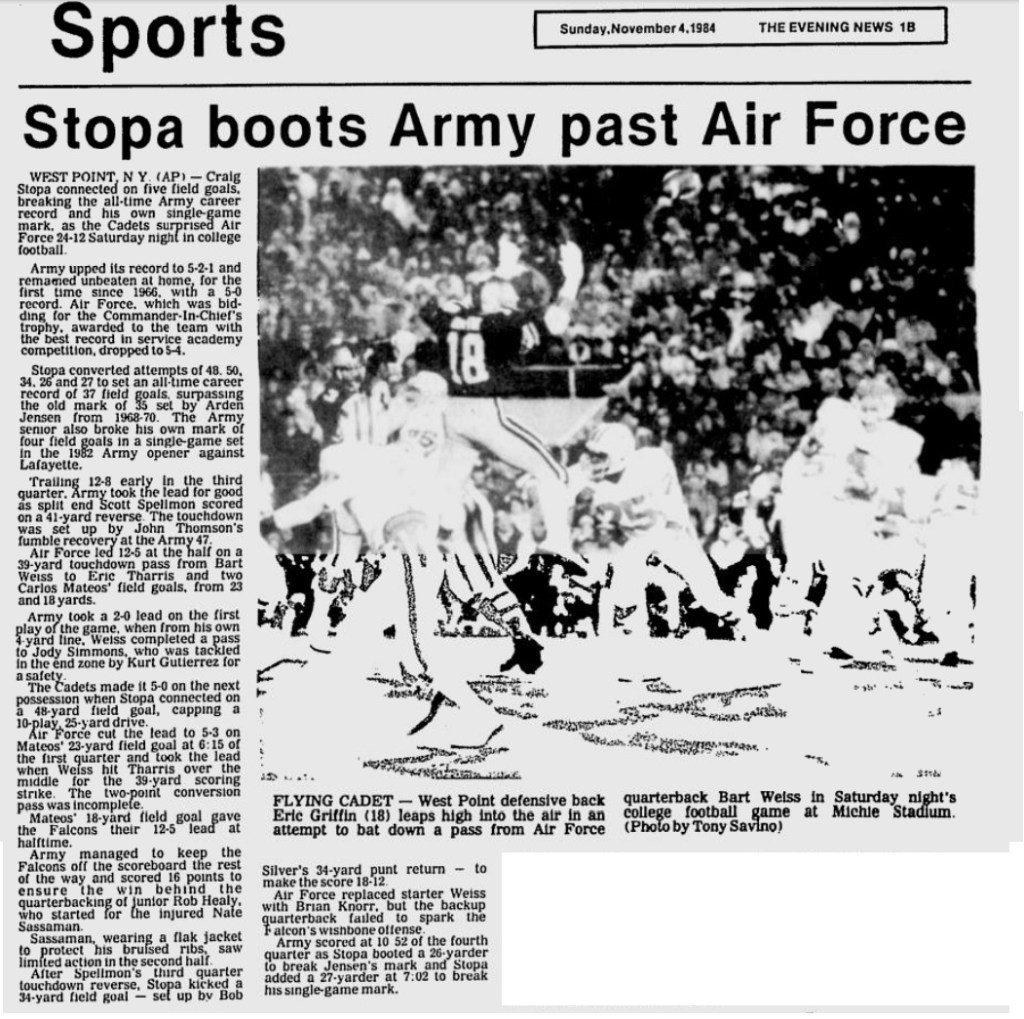 ArmyFB_1984_vsAF_EveningNews_Nov41984