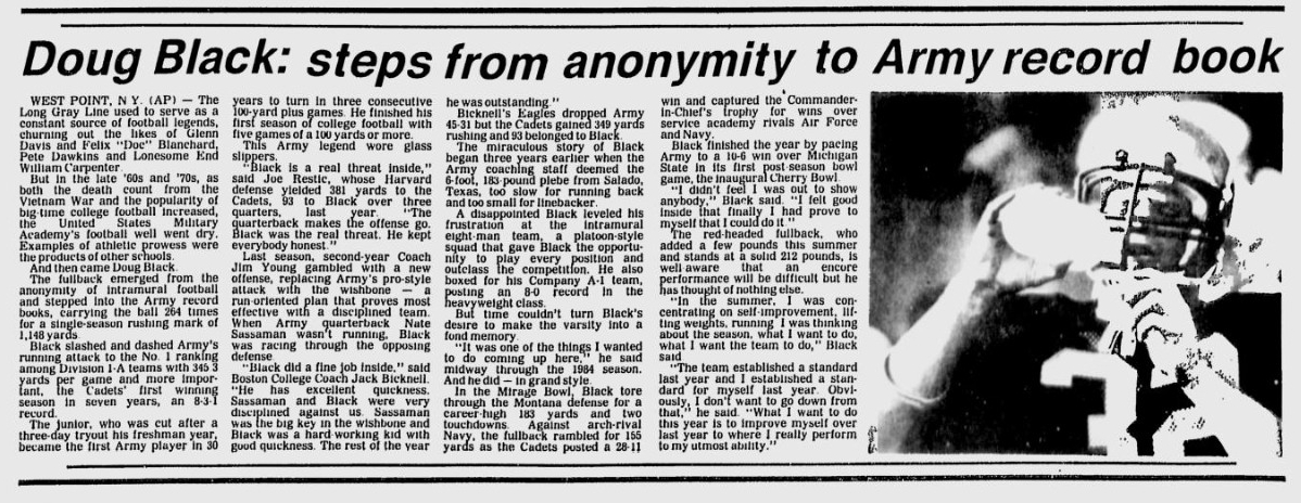 ArmyFB_1985_DougBlack_NewburghEveningNews_Sep121985