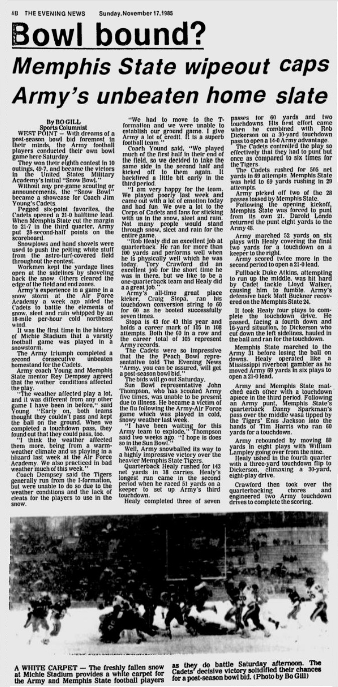 ArmyFB_1985_vsMemphisState_EveningNews_ Nov171985