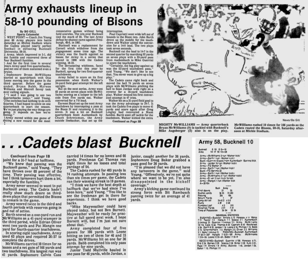 ArmyFB_1988_vsBucknell_EveningNews_Oct21988