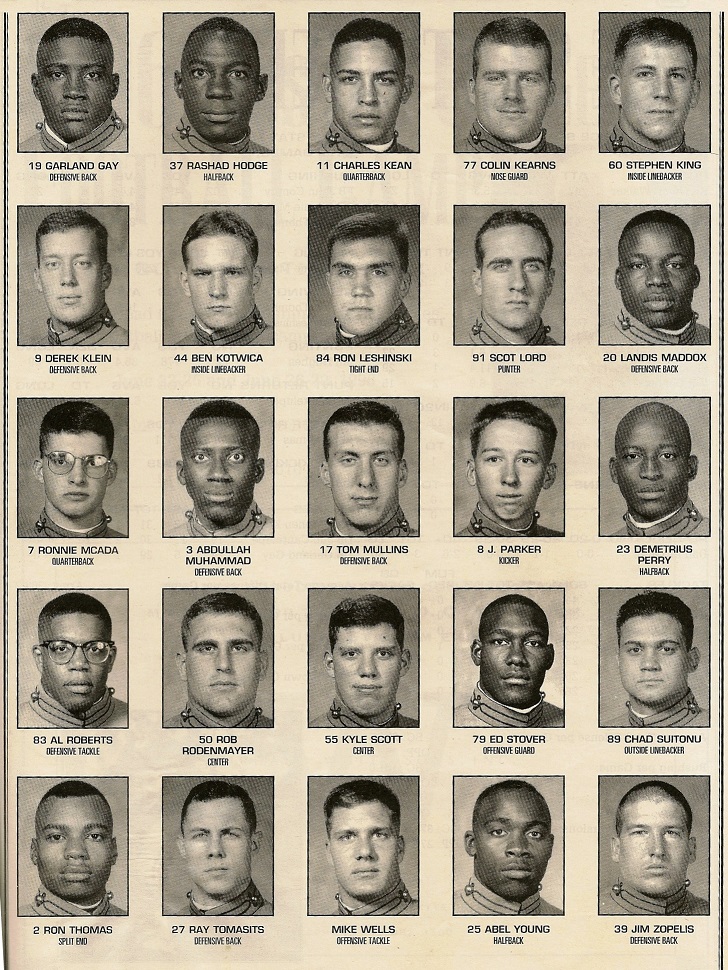 ArmyFB_1995_team_vsBC_program2