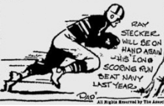 ArmyFB_1931_RayStecker_byPap_SpokaneDailyChronicle_Dec51931