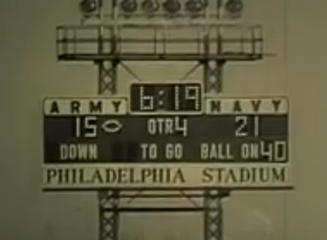 ArmyFB_1963_Stichweh-Navyfilm_TDrun-4Q-scoreboard