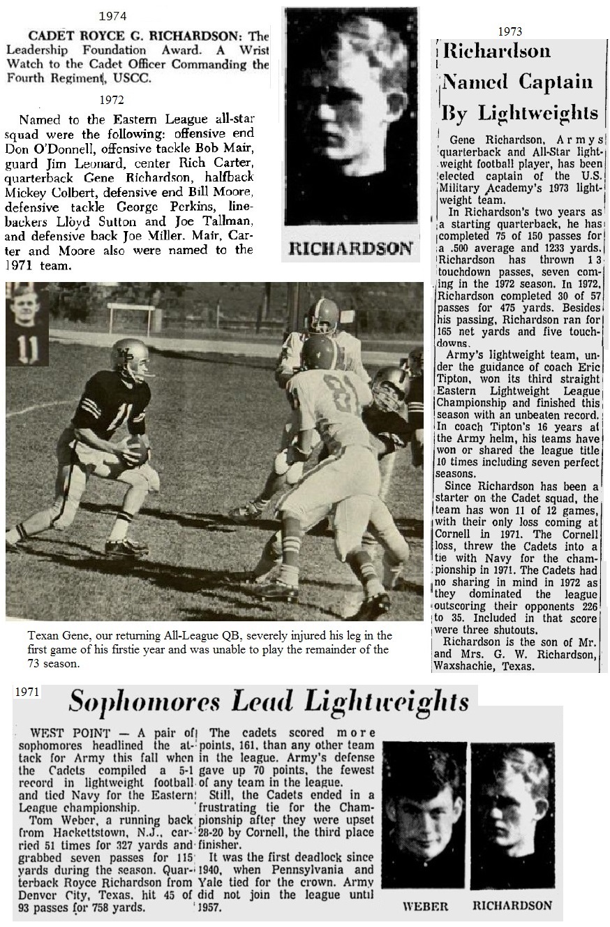 GeneRichardson_1974_ArmyLFB-1973_Captain73_All-League72