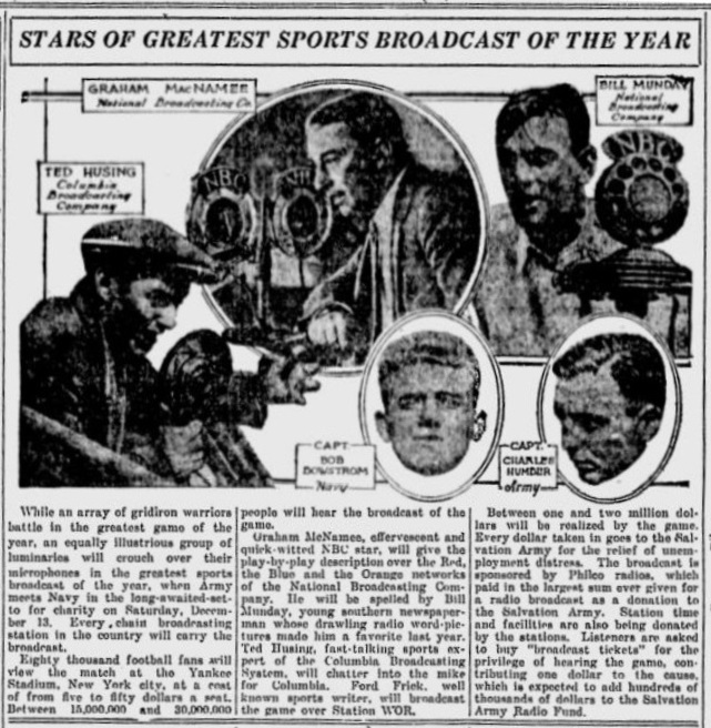 ArmyFB_1930_vsNavy-Radio_SundayMorningStar_Dec71930