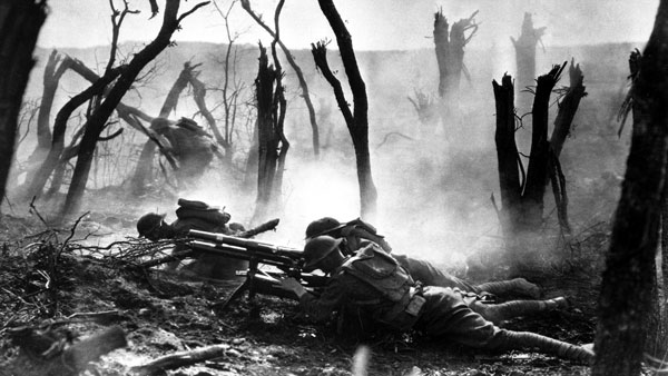 Mahine-gun-WWI