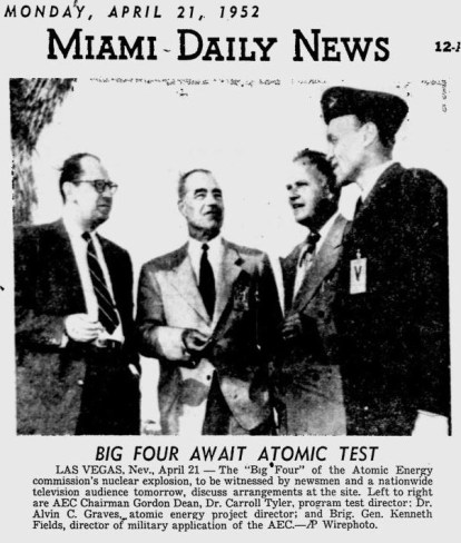 KennethEFields_USMA1933_AEC_MiamiNews_Apr211952