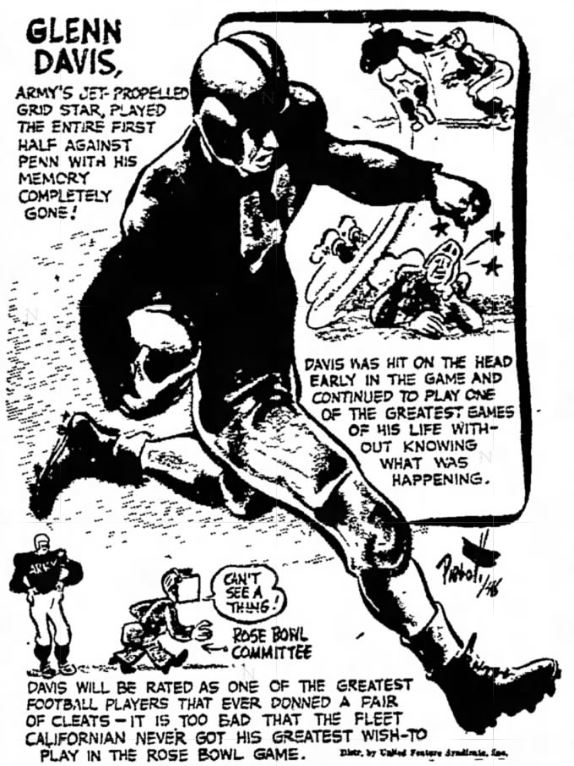 This image has an empty alt attribute; its file name is armyfb_1946_glenndavis_byjohnpierotti-pier-oddities_times-san-mateo_dec161946.jpg