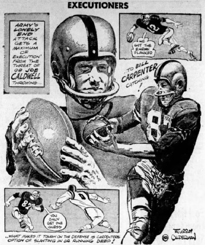 This image has an empty alt attribute; its file name is armyfb_1959_vsnavy_joe-caldwell-bob-carpenter_bymurray-olderman_casper-morning-star-wy_oct131959p14.jpg